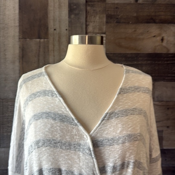 Altar’d State draped top medium coastal cowgirl stripes boho chic low key luxe - Picture 3 of 11